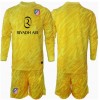 Atletico Madrid Keeper Tredjedraktsett Barn 2024-25 Langermet (+ korte bukser)